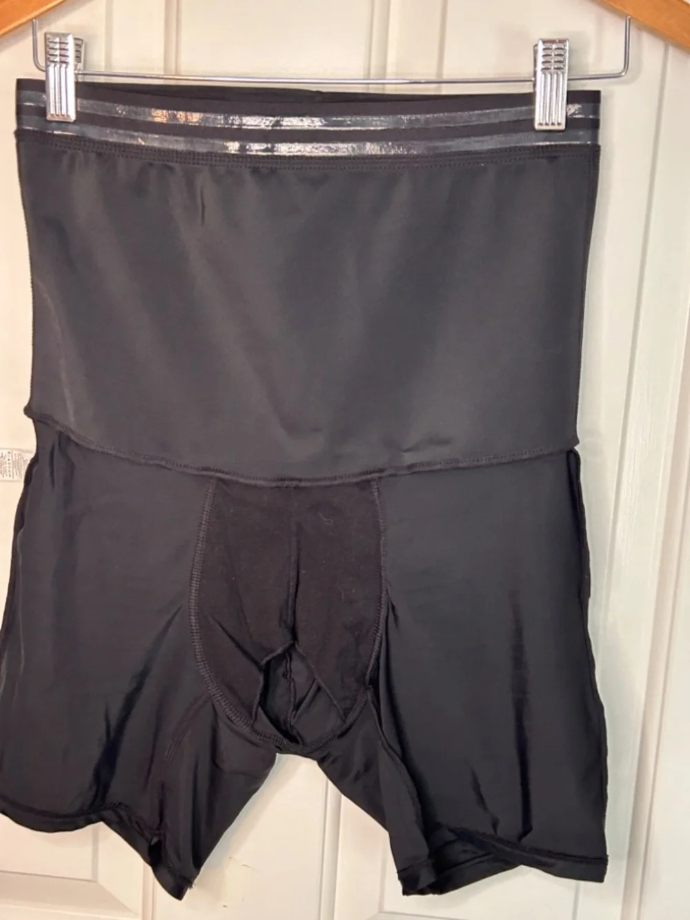 Mens Rounderbum Slim Fit and Lift Body Shaper High Waisted Shorts - Large